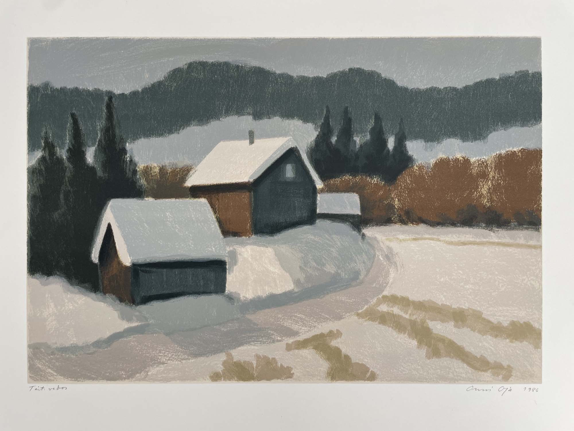 Talviaihe Vanjärveltä